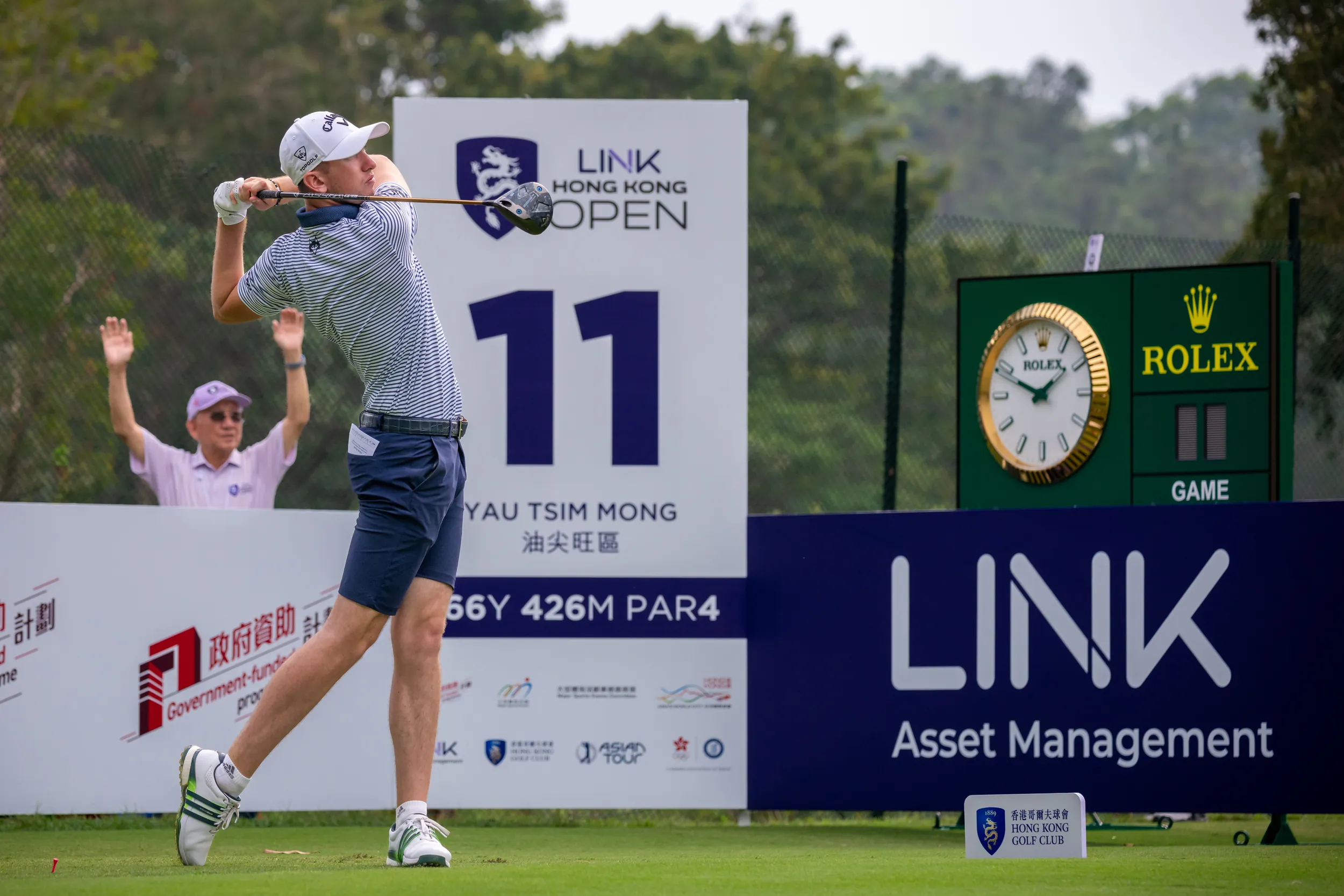 McKibbin follows up 60 with 65 to lead Link Hong Kong Open